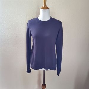 Wilt Asymmetrical Long Sleeve Pullover Sweater Top XS New